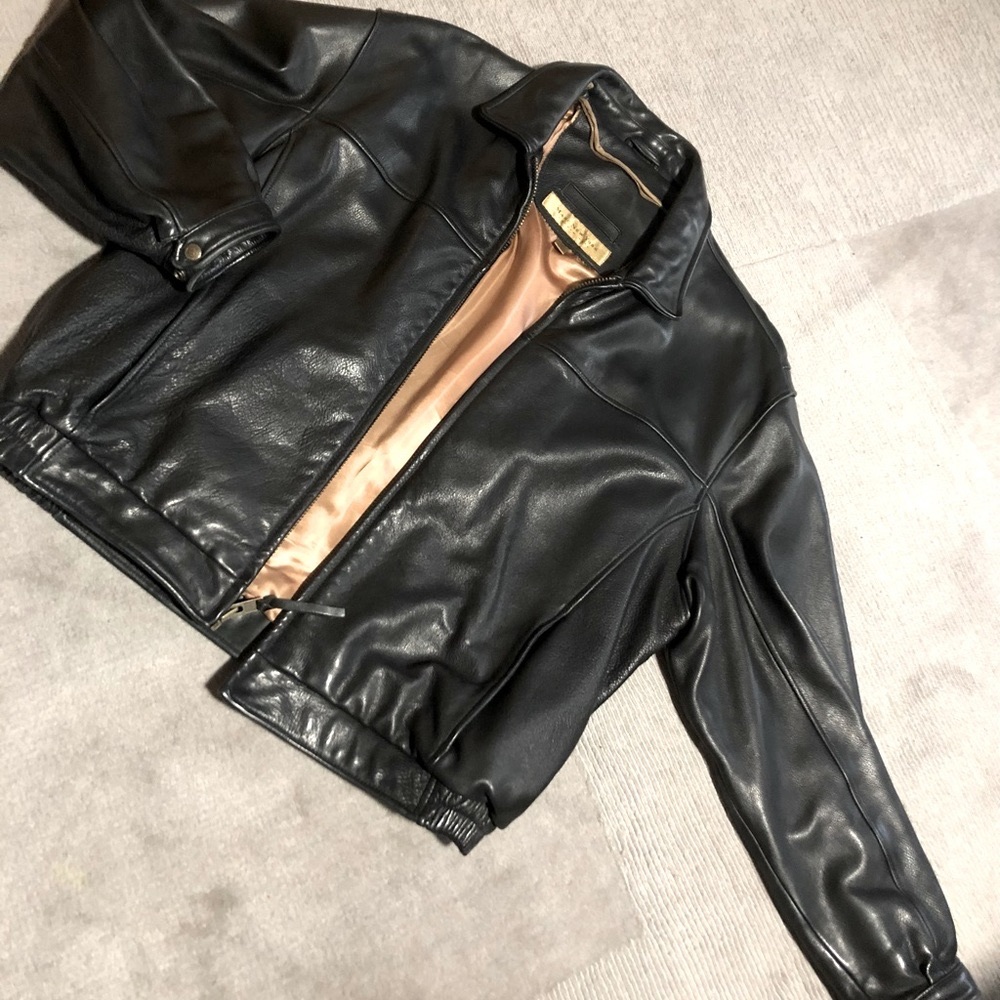 Mens Marc New York leather jacket